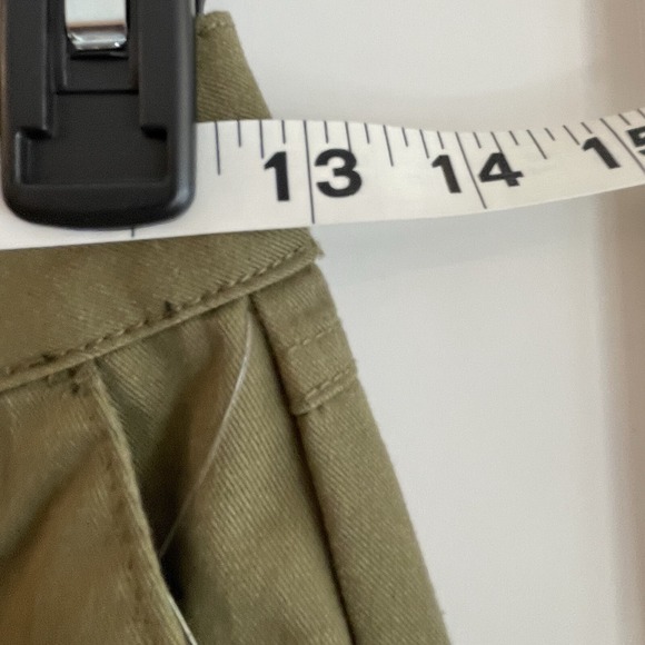NWT Volcom True‎ to This So Chickie High Rise Chino Twill Pants Olive 26x26 $62 - Picture 8 of 13